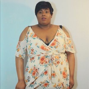 Charlotte Russe Cold Shoulder Dress